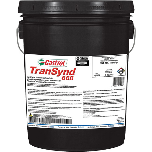 Liquide de transmission automatique enti&egrave;rement synth&eacute;tique TranSynd 668 Nia-Chem Ltd.