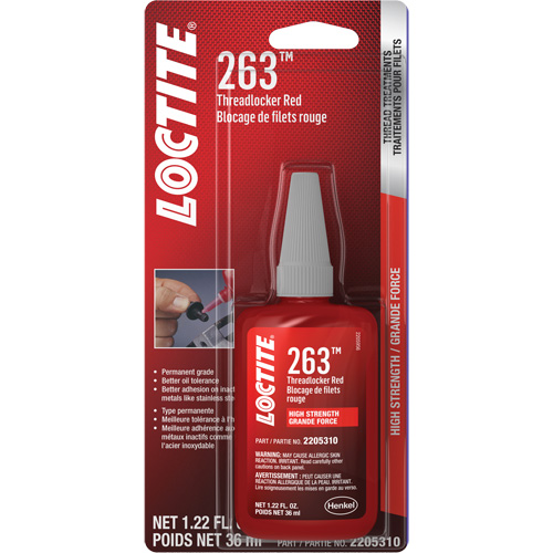 Compos&eacute; de blocage 263, Rouge, &eacute;lev&eacute;, 36 ml, Bouteille Nia-Chem Ltd.