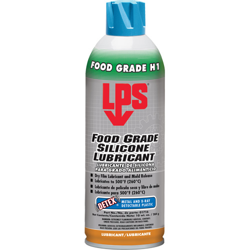 Detex&reg; Food Grade Silicone Lubricant, Aerosol Can Nia-Chem Ltd.