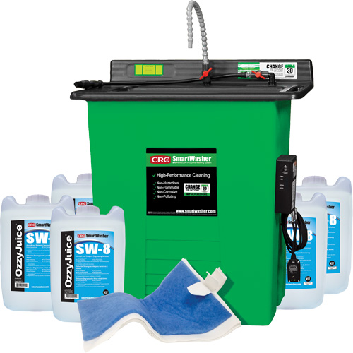 Trousse de bassin de nettoyage de pi&egrave;ces Signature SmartWasher SW-825 Nia-Chem Ltd.
