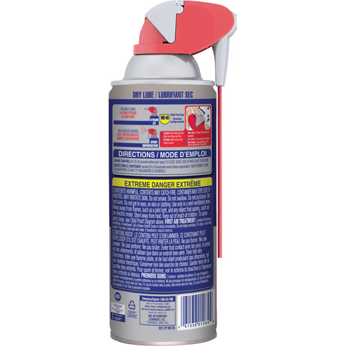 Vaporisateur lubrifiant solide r&eacute;sistant &agrave; la salet&eacute; et la poussi&egrave;re Specialist, Canette a&eacute;rosol Nia-Chem Ltd.
