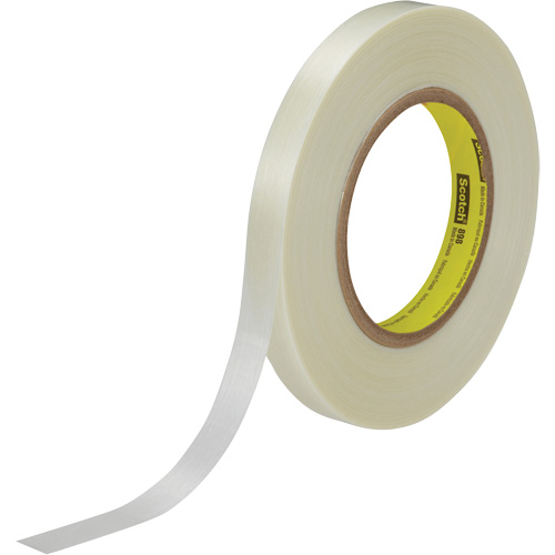 Ruban renforc&eacute; de filaments Scotch, &eacute;paisseur 6,6 mils, 9 mm (0,35") x 55 m (180')  Nia-Chem Ltd.