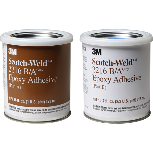 Scotch-Weld Adhesive, 32 fl. oz., Kit, Two-Part, Grey Nia-Chem Ltd.