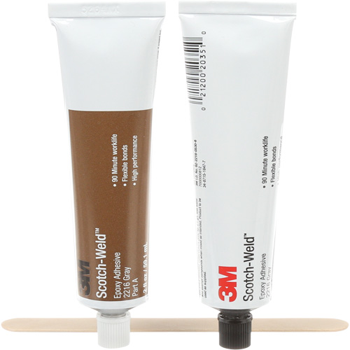 Scotch-Weld Adhesive, 2 fl. oz., Kit, Two-Part, Grey Nia-Chem Ltd.