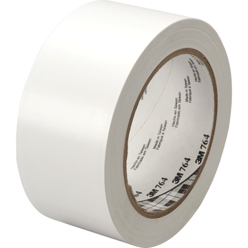 764 General-Purpose Vinyl Tape, 25.4 mm (1") W x 32.9 m (108') L, 5 mils, White Nia-Chem Ltd.