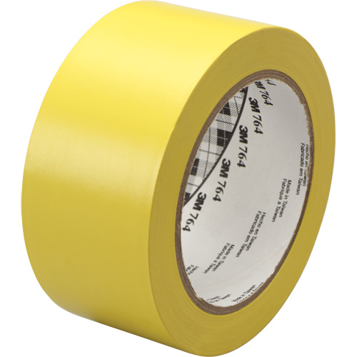 Ruban en vinyle pour travaux g&eacute;n&eacute;raux 764, 1245 mm (49") la x 32,9 m (108') lo, 5 mils, Jaune Nia-Chem Ltd.