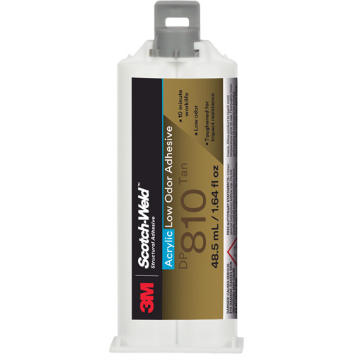 Scotch-Weld Low-Odor Acrylic Adhesive, Two-Part, Cartridge, 1.64 fl. oz., Off-White Nia-Chem Ltd.