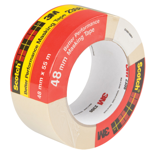 2308 Masking Tape, 48 mm (2") x 55 m (180'), Tan Nia-Chem Ltd.