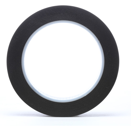 Ruban en vinyle 471, 19 mm (3/4") la x 32,9 m (108') lo, 5,2 mils, Noir Nia-Chem Ltd.