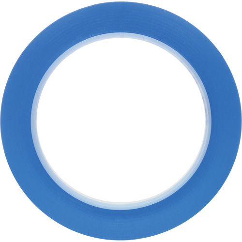 Ruban en vinyle 471, 6 mm (1/4") la x 32,9 m (108') lo, 5,2 mils, Bleu Nia-Chem Ltd.