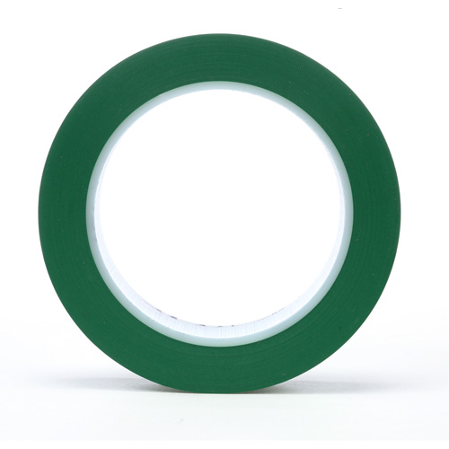 Ruban en vinyle 471, 25,4 mm (1") la x 32,9 m (108') lo, 5,2 mils, Vert Nia-Chem Ltd.