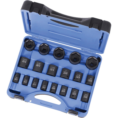 PS1912 Jeu de douilles &agrave; chocs 1/2" SAE &agrave; 6 pans, 19 Mcx, Chocs, Prise de 1/2", Profond Nia-Chem Ltd.