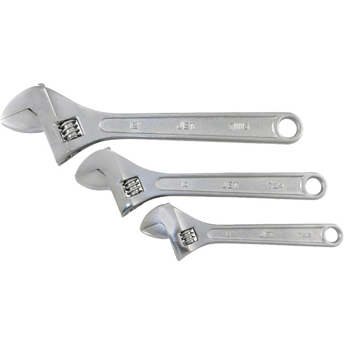 AW-3S Adjustable Wrench Set, Adjustable, 3 Pieces, Imperial and Metric Nia-Chem Ltd.