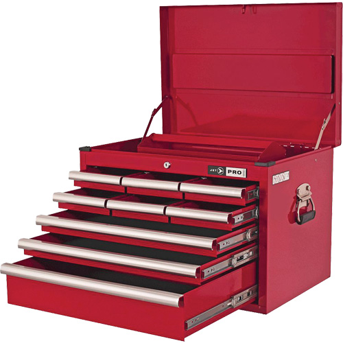 PMC2709 Coffre de m&eacute;canicien s&eacute;rie Pro, 26" la, 9 tiroirs, Rouge Nia-Chem Ltd.