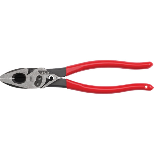 Lineman's Dipped Grip Pliers with Crimper & Bolt Cutter Nia-Chem Ltd.