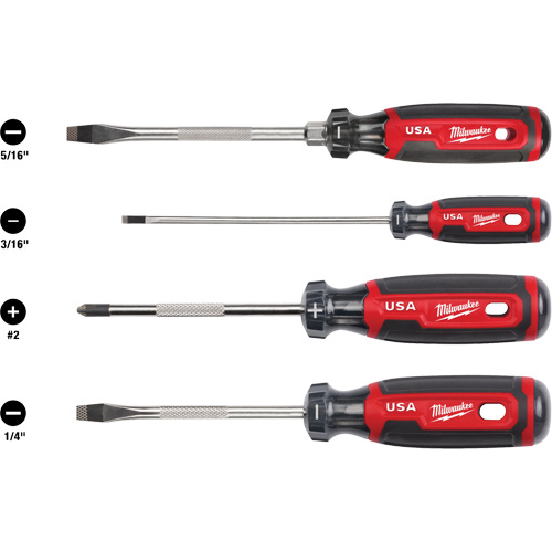 Cushion Grip Screwdriver Set, 4 Pcs. Nia-Chem Ltd.