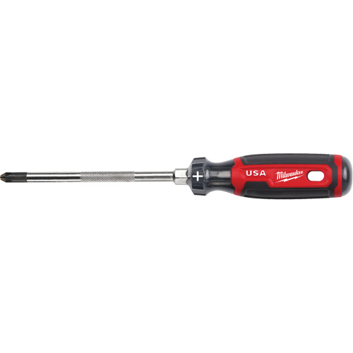 Tournevis Phillips, Tige de #3, Ronde, 279 mm lo, Prise en Coussin&eacute;e Nia-Chem Ltd.