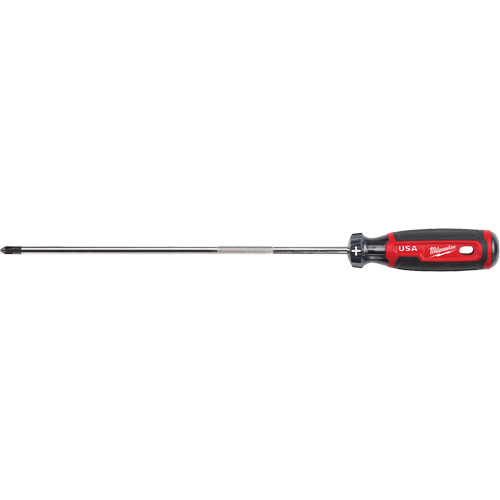 Tournevis Phillips, Tige de #2, Ronde, 363 mm lo, Prise en Coussin&eacute;e Nia-Chem Ltd.