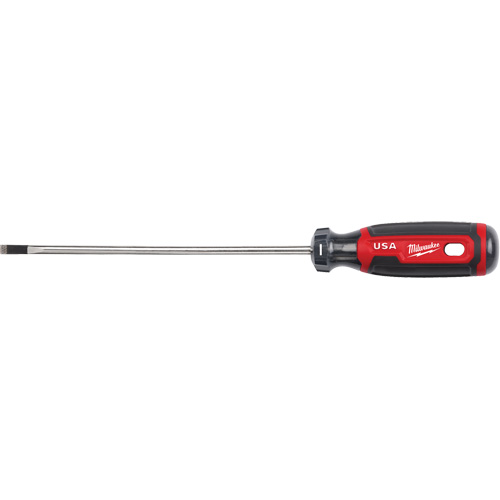 Tournevis d&eacute;b&eacute;niste, Tige de 3/16", Ronde, 254 mm lo, Prise en Coussin&eacute;e Nia-Chem Ltd.