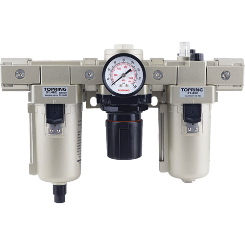 Filter, Regulator, Lubricator with Metal Bowl, 1/2" NPT, 150 PSI Nia-Chem Ltd.