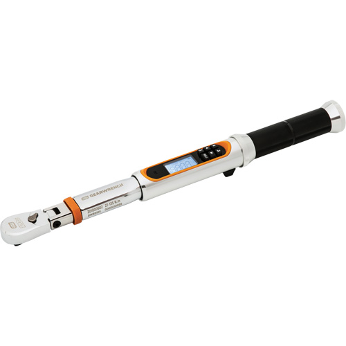 120XP Flex Head Torque Wrench with Angle, Electronic, 3/8" Square Drive, 120 - 1200 ft-lbs. Nia-Chem Ltd.