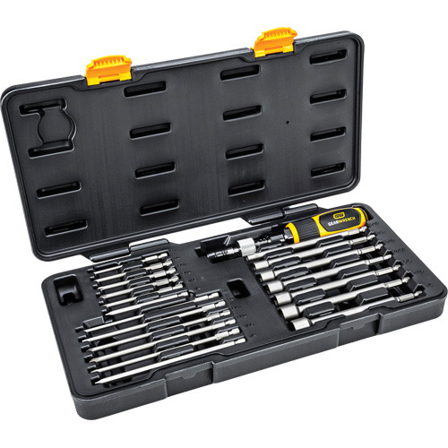 Jeu de tournevis dynamom&eacute;triques 1/4" 20 mcx, Gamme de couple 10 - 50 lb-po, 16" Longueur Nia-Chem Ltd.