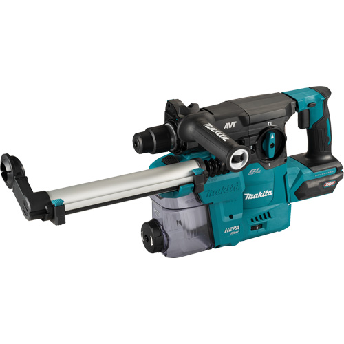 XGT Brushless Cordless SDS-Plus Rotary Hammer with DX10 Dust Extraction Attachment (Tool Only), 40 V, 1-3/16", 3 ft-lbs, 0-840 RPM Nia-Chem Ltd.