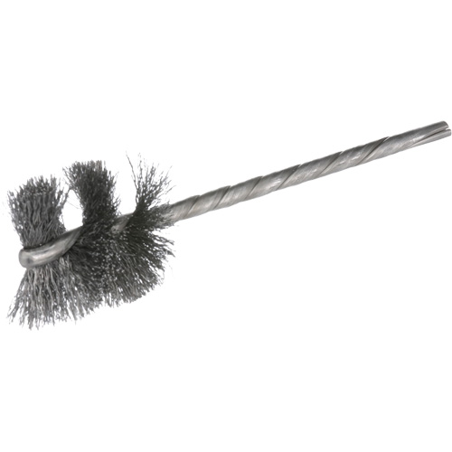 HeliTuf&reg; Crimped Wire Internal Brush Kit, 3/8" Dia. x 1" L, 3-1/2" Overall Length Nia-Chem Ltd.