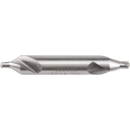 Combined Drill & Countersink, #4, High Speed Steel Nia-Chem Ltd.