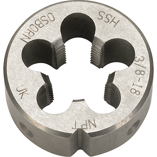Fili&egrave;re &agrave; tuyaux, Filet de 1/8"-27, Acier rapide Nia-Chem Ltd.