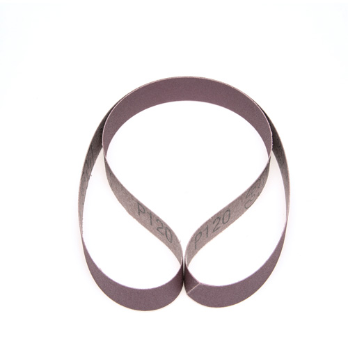 Courroie en textile 241D, 1" la x 42", Oxyde d'aluminium, Grain P120 Nia-Chem Ltd.