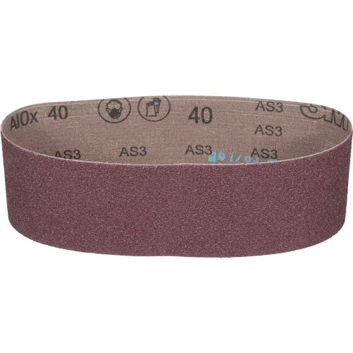 Cloth Belt 241D, 3" W X 24" L, Aluminum Oxide, 40 Grit Nia-Chem Ltd.