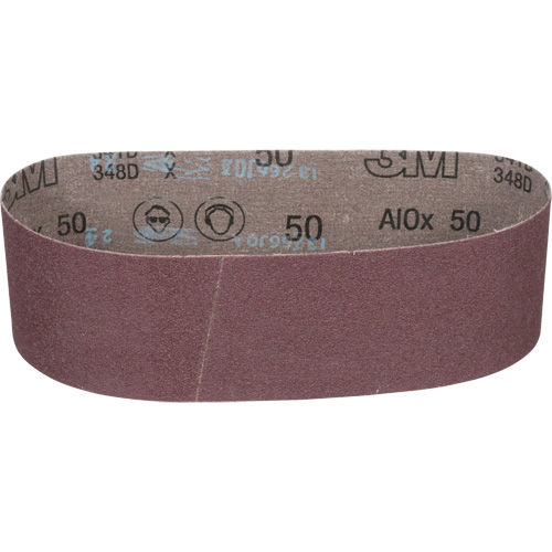 Cloth Belt 241D, 3" W X 24" L, Aluminum Oxide, 50 Grit Nia-Chem Ltd.