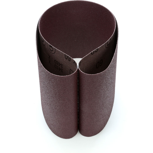 Courroie en textile 241D, 6" la x 48" lo, Oxyde d'aluminium, Grain 60 Nia-Chem Ltd.
