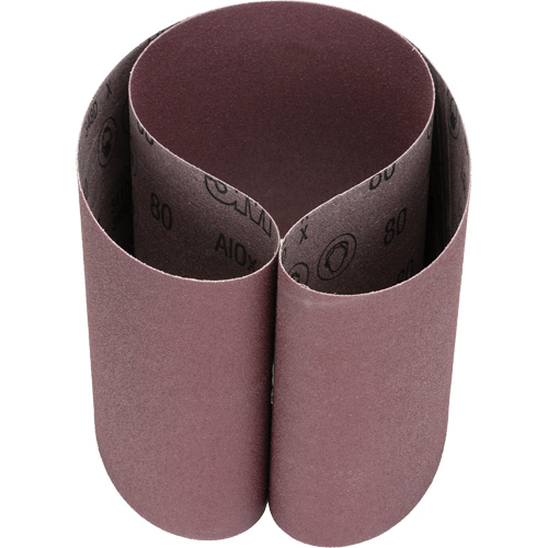 Cloth Belt 341D, 6" W x 48" L, Aluminum Oxide, 80 Grit Nia-Chem Ltd.