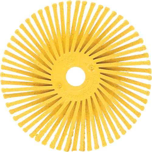 Scotch-Brite Radial Bristle Discs, Ceramic, 80 Grit, 3" Dia. Nia-Chem Ltd.
