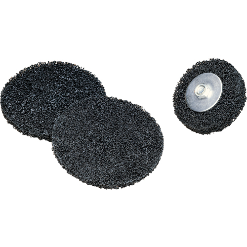 Disques nettoyez & retirez - Disques Clean & Strip Scotch-Brite, 6" dia., Grain Extra grossier, Carbure de silicium Nia-Chem Ltd.