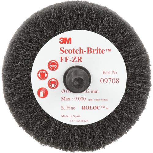 Brosse &agrave; lamelles pour la coupe et le polissage Scotch-Brite, Oxyde d'aluminium, Grain Fin, 2-1/2" x 1-1/4" x 1/4" Nia-Chem Ltd.
