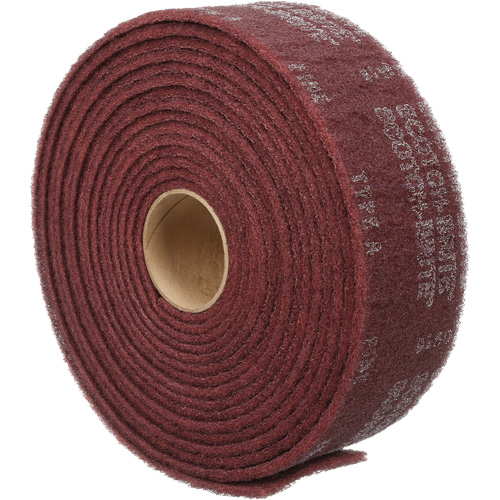 Scotch-Brite Clean & Finish Roll, Medium, Aluminum Oxide, 4" W x 30' L Nia-Chem Ltd.