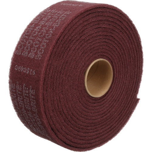 Scotch-Brite Clean & Finish Roll, Medium, Aluminum Oxide, 4" W x 30' L Nia-Chem Ltd.