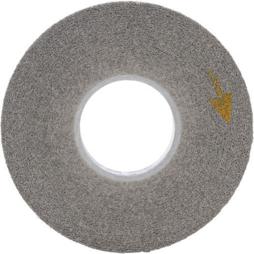 Meule d'&eacute;barbage EXL Scotch-Brite, 8" x 1", Arbre de 3"-8, 1, Oxyde d'aluminium Nia-Chem Ltd.