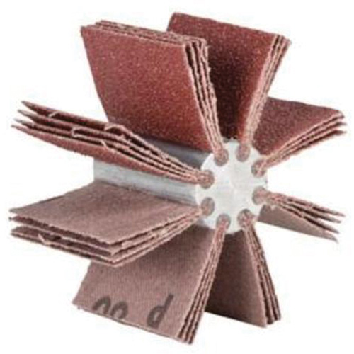 Plain Flap B-810 Bore Polisher, Aluminum Oxide, 60 Grit, 2-3/4" x 1-1/2" Nia-Chem Ltd.