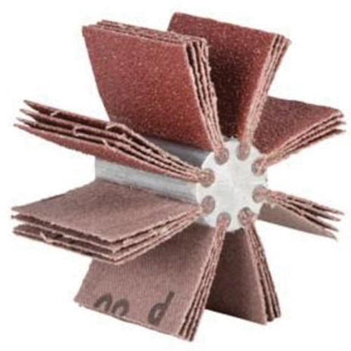 Outil de polissage d'al&eacute;sage &agrave; lamelles ordinaires B-815, Oxyde d'aluminium, Grain 180, 3-3/4" x 1-1/2" x Nia-Chem Ltd.