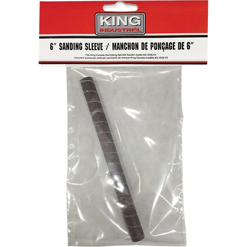 3/8" Wood Sanding Sleeve with 80 Grit Nia-Chem Ltd.