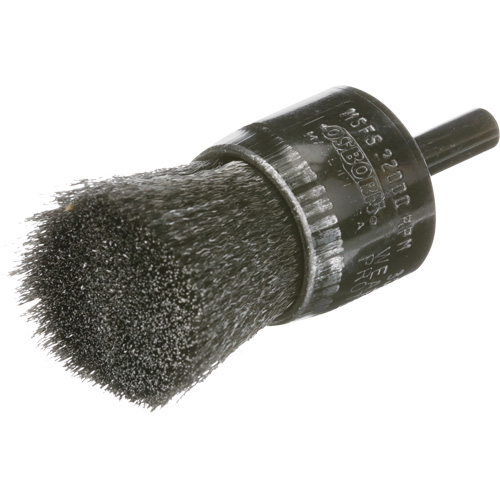 Crimped Wire End Brush, 1", 0.005 Fill Nia-Chem Ltd.