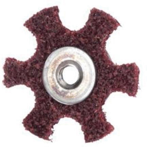Abrasotex Surface Preparation Star, 3" Dia., Medium Grit, Aluminum Oxide Nia-Chem Ltd.