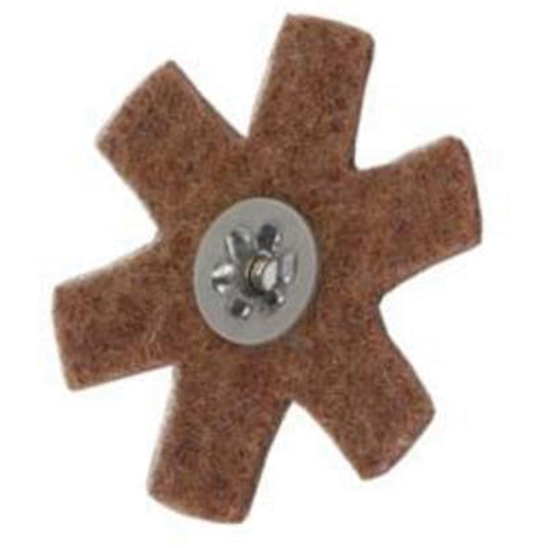Abrasotex Surface Preparation Star, 3" Dia., Coarse Grit, Aluminum Oxide Nia-Chem Ltd.