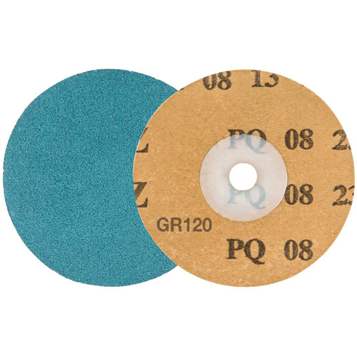 TWIST TOPCUT Sanding Disc, 3" Dia., 120 Grit, Zirconium Nia-Chem Ltd.