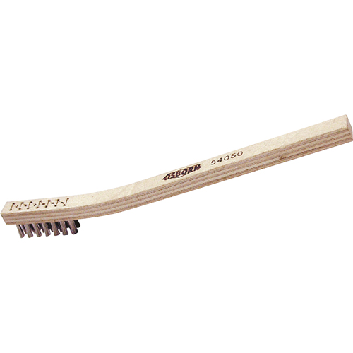 Petites brosse de nettoyage, Acier inoxydable, 3" x 7" rangs de fils, Longueur 7-1/2" Nia-Chem Ltd.