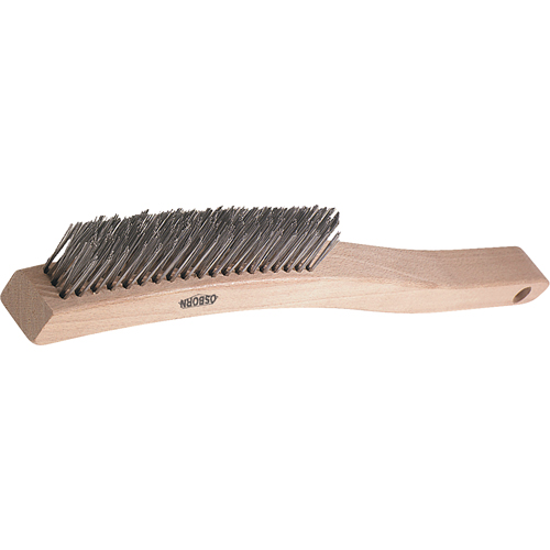 V-Trim Long Handle Scratch Brushes, Stainless Steel, 3 x 19 Wire Rows, 13-3/4" Long Nia-Chem Ltd.